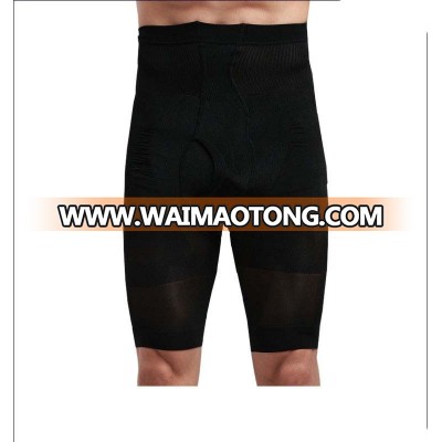 Men's hot sale Nylon Lycra Sportswear High Waist Shaper Pants Underwear bodyshaper